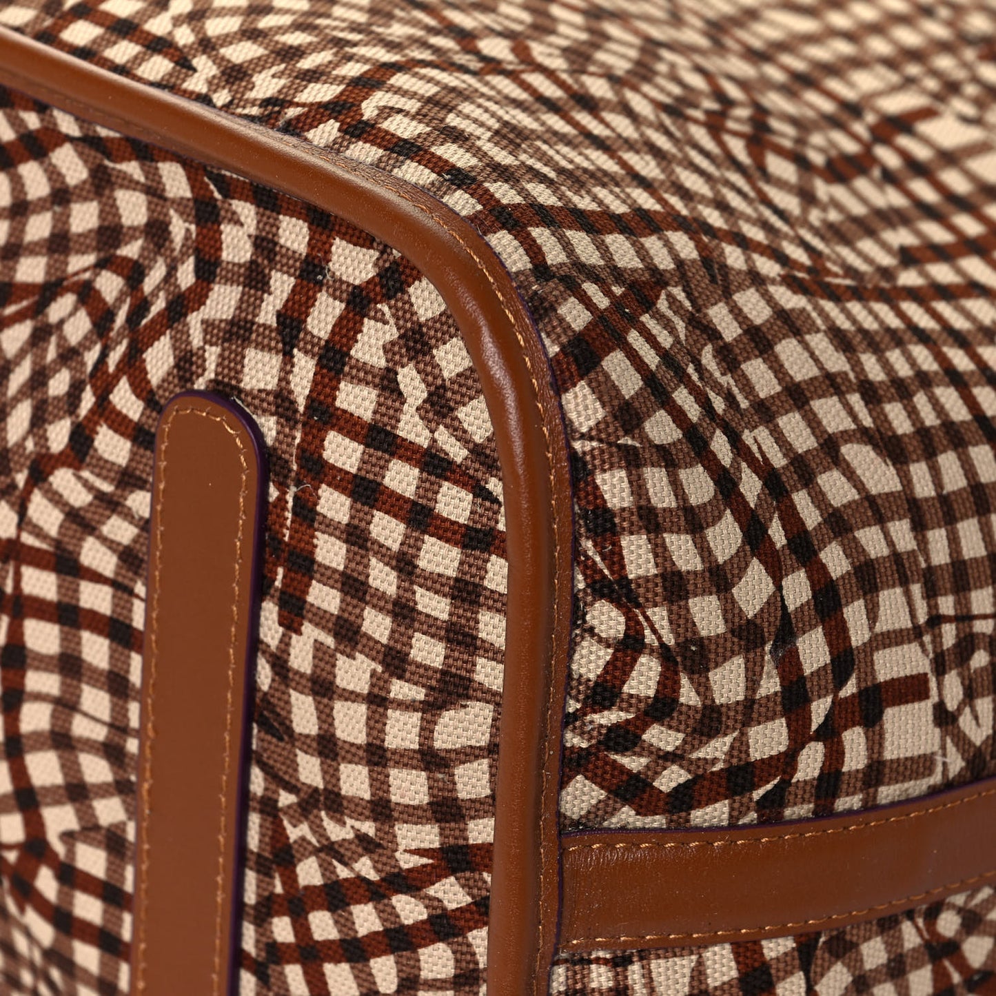 Visetos Large Liz Reversible Shopper Tote Cognac