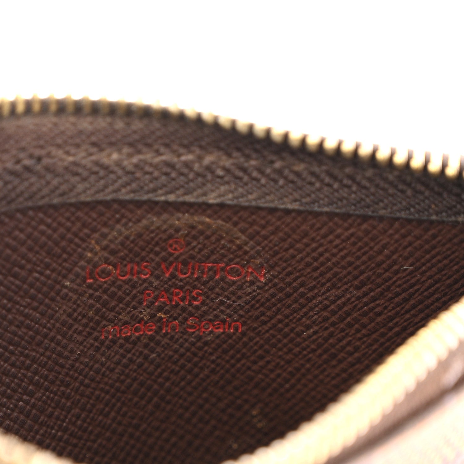 Louis Vuitton Damier Ebene Key Pouch 12 of 16