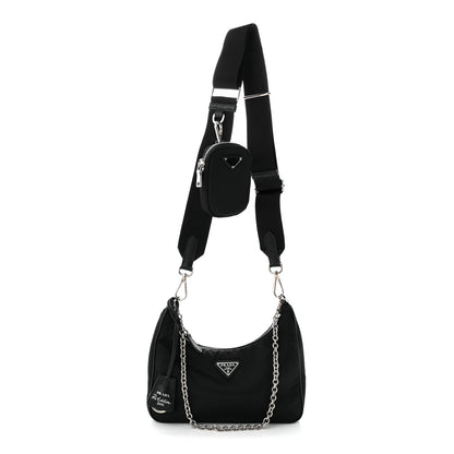 Prada Nylon Re-Edition 2005 Shoulder Bag Black 1 of 11