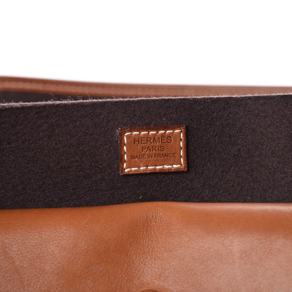 Hermes Felt Barenia Feu2Dou Ebene Gold 6 of 12