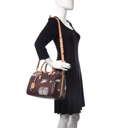 Louis Vuitton Catogram Speedy Bandouliere 30 Marron 2 of 16