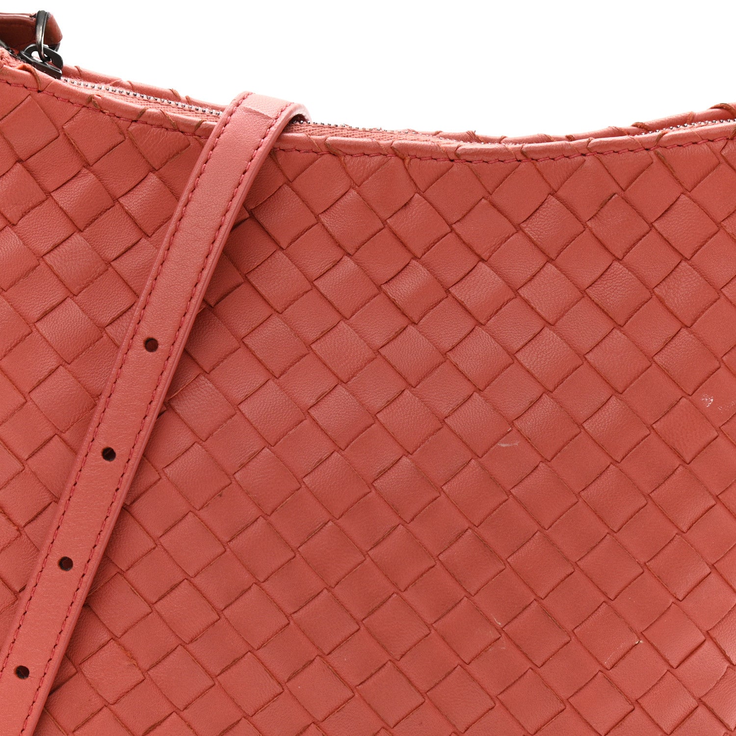 Bottega Veneta Nappa Intrecciato Crossbody Terracota 9 of 13