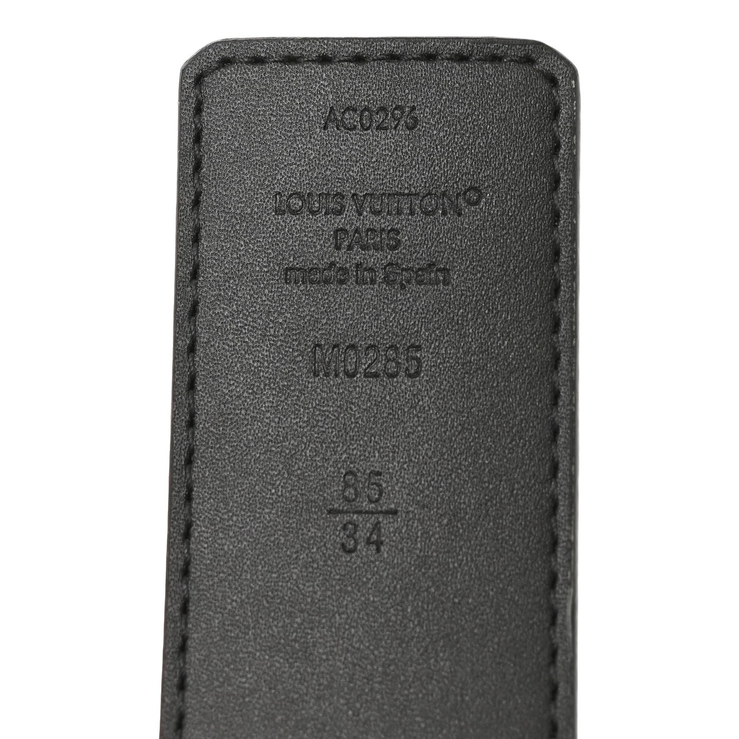 Reverse Monogram Eclipse 40mm LV Initiales Reversible Belt 85 34