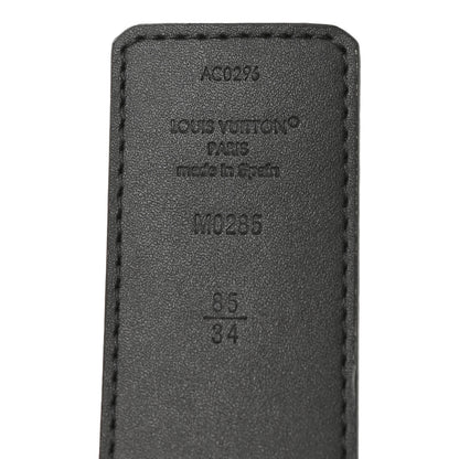 Louis Vuitton Reverse Monogram Eclipse 40mm LV Initiales Reversible Belt 85 34 3 of 6