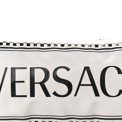 Versace Nylon Logo Two Tone Belt Bag White 8 of 10