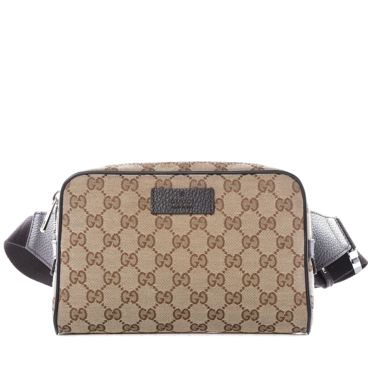 Monogram Belt Bag Dark Brown