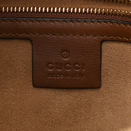 Gucci GG Supreme Monogram Large Linea A Hobo Light Brown 6 of 10