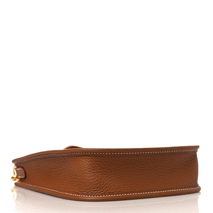 Hermes Taurillon Clemence Evelyne TPM Gold 4 of 8