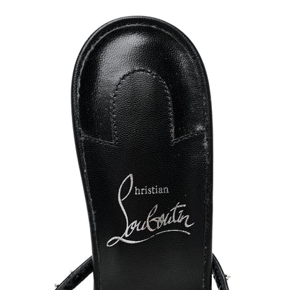 Christian Louboutin Nappa Tatoosh 70 Mule 36.5 Black 7 of 8