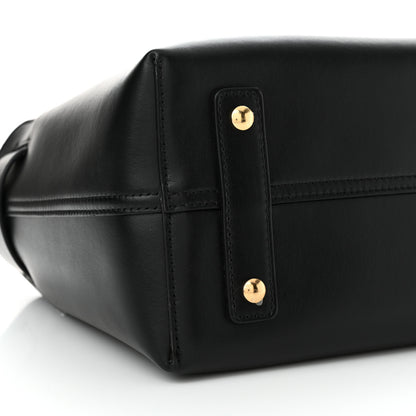Burberry Smooth Calfskin Triple Stud Small Belt Bag Black Tan 10 of 12