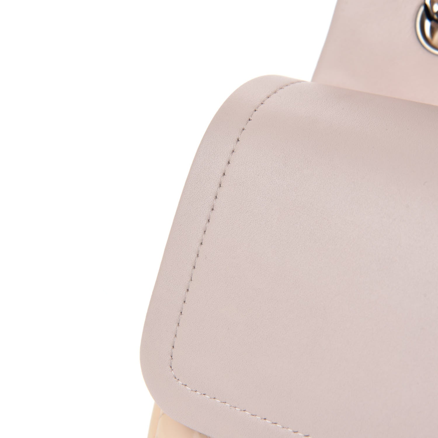 Chanel Patent Quilted Jumbo Double Flap Light Pink 8 of 12