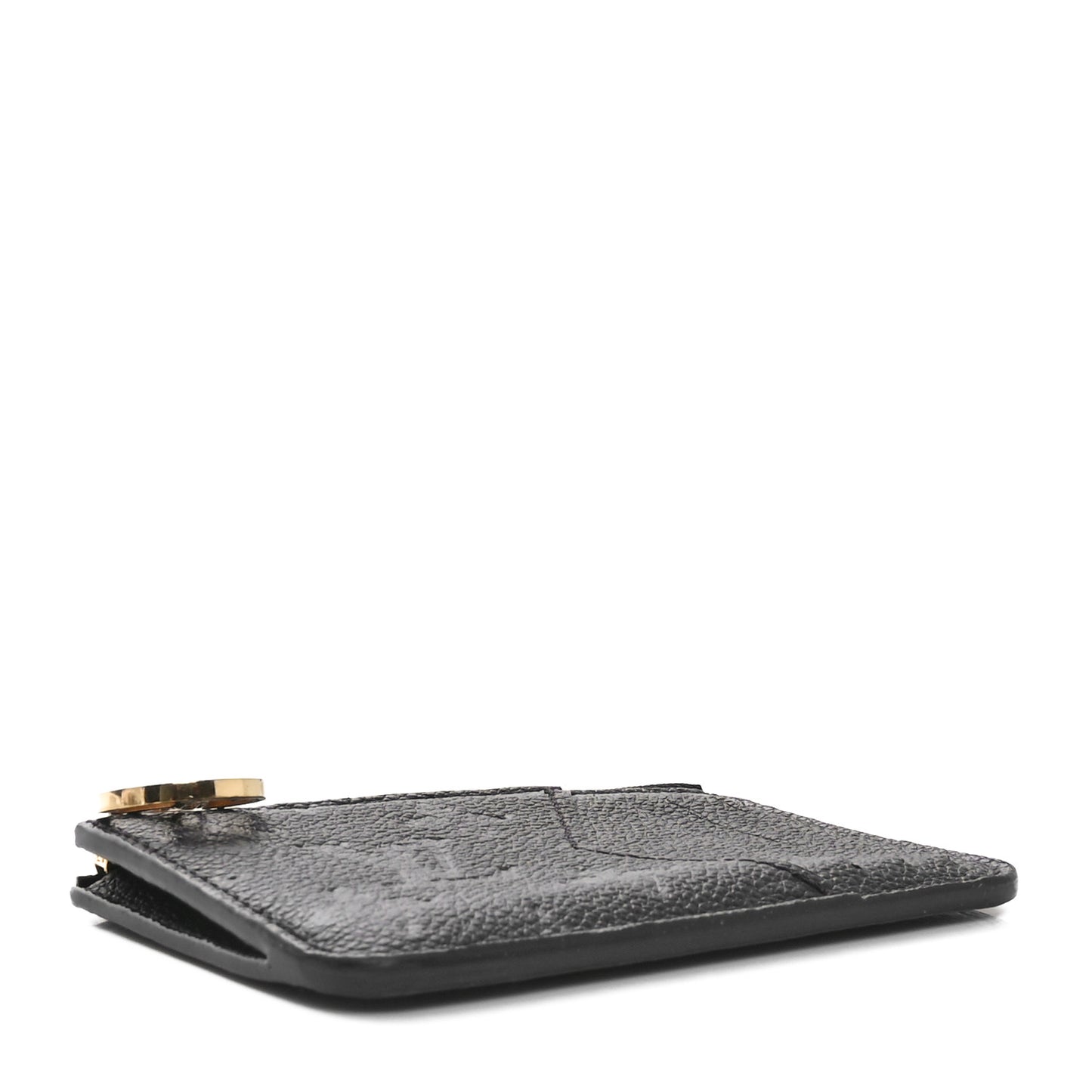 Empreinte Monogram Zipped Romy Card Holder Black