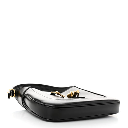 Gucci Boarded Dyana Lux Calfskin Small Jackie 1961 Hobo Black 4 of 10