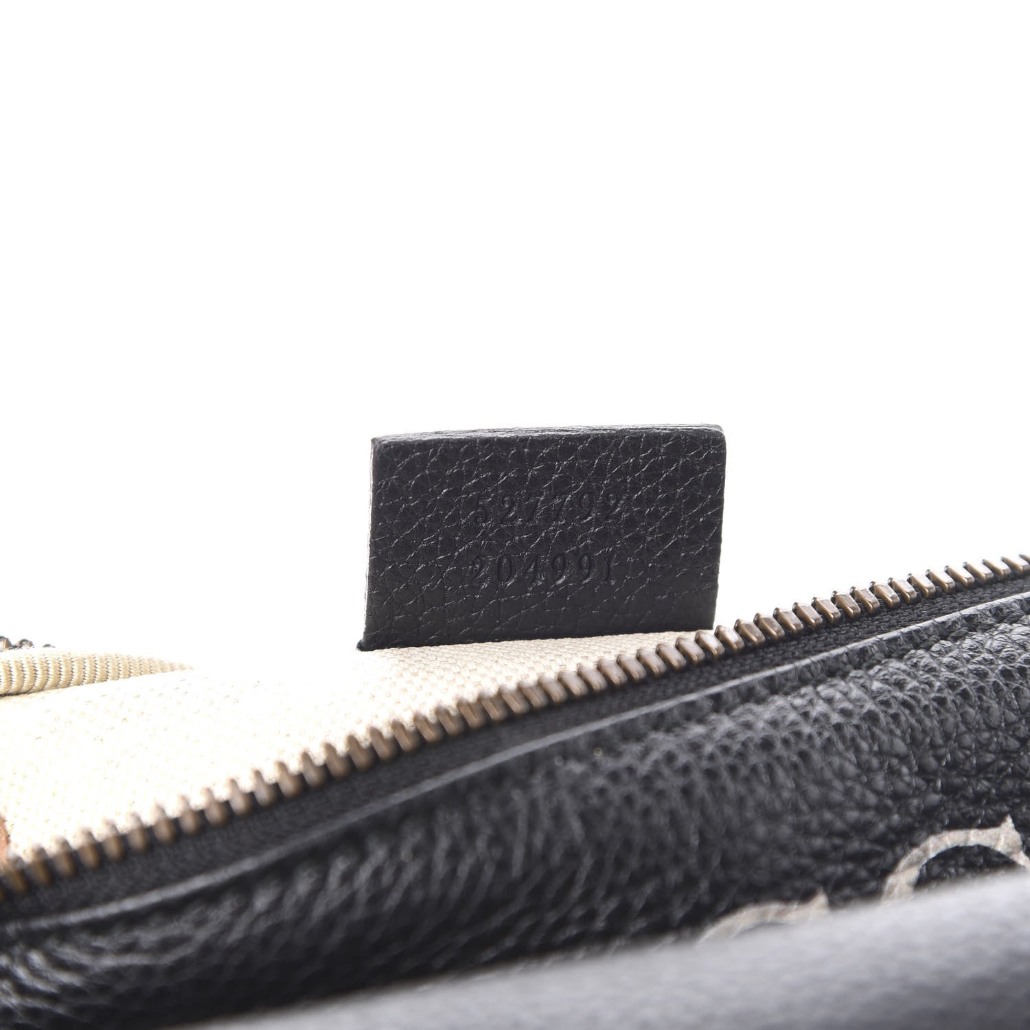 Gucci Grained Calfskin Small Logo Belt Bag Black 7 of 10