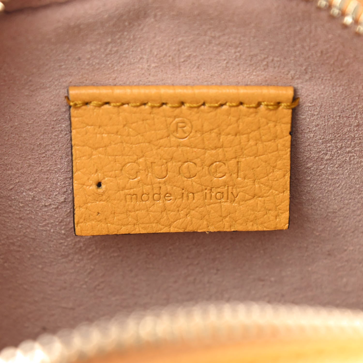 Gucci GG Supreme Monogram Flora Web Mini Ophidia Round Shoulder Bag Beige Multicolor Crop 6 of 10