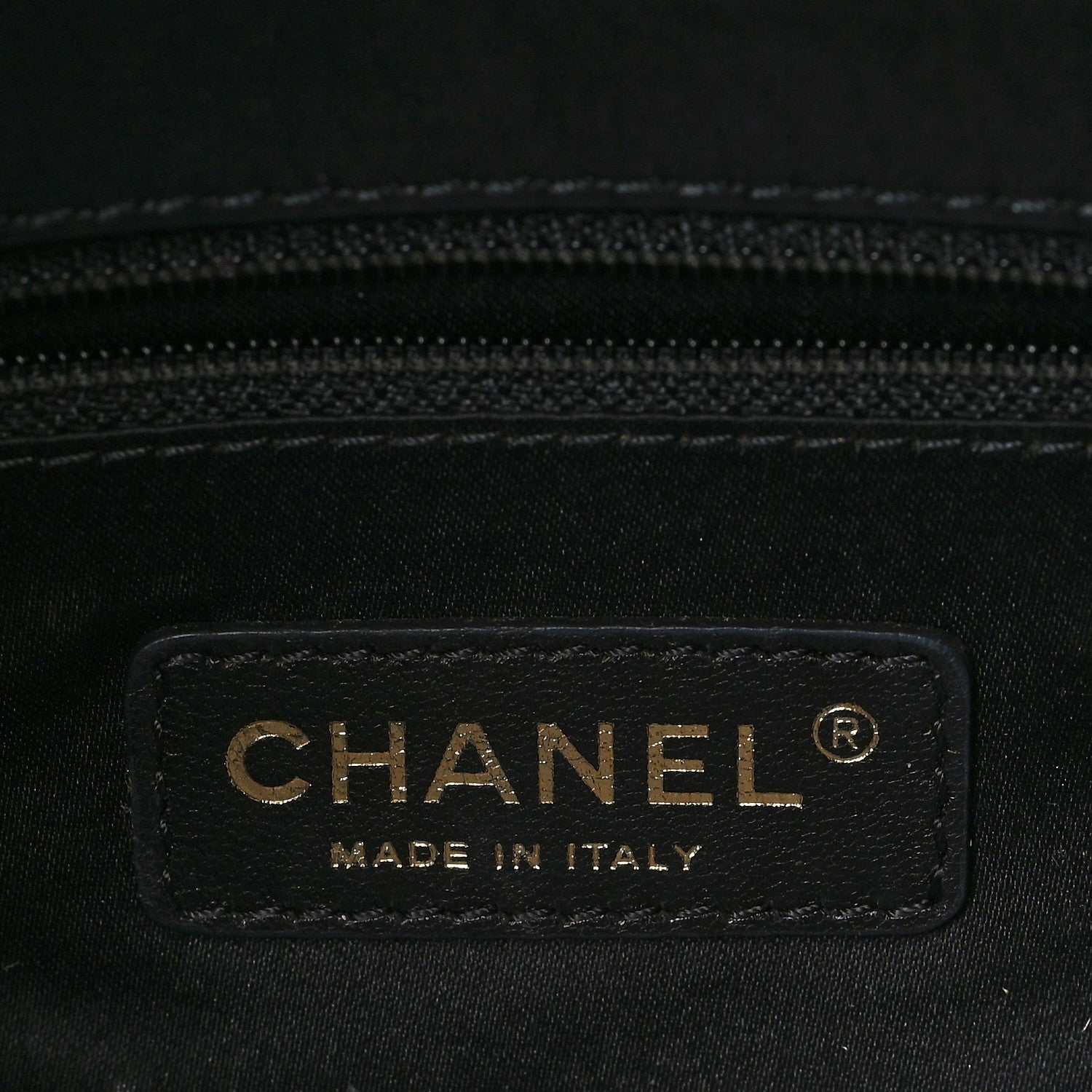 Chanel Sheepskin Mademoiselle Clutch Black 6 of 10