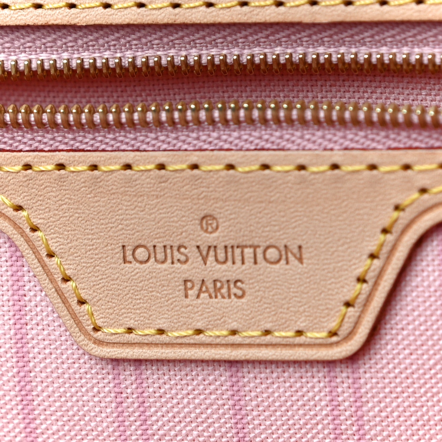 Louis Vuitton Damier Azur Neo Neverfull MM Rose Ballerine 6 of 10