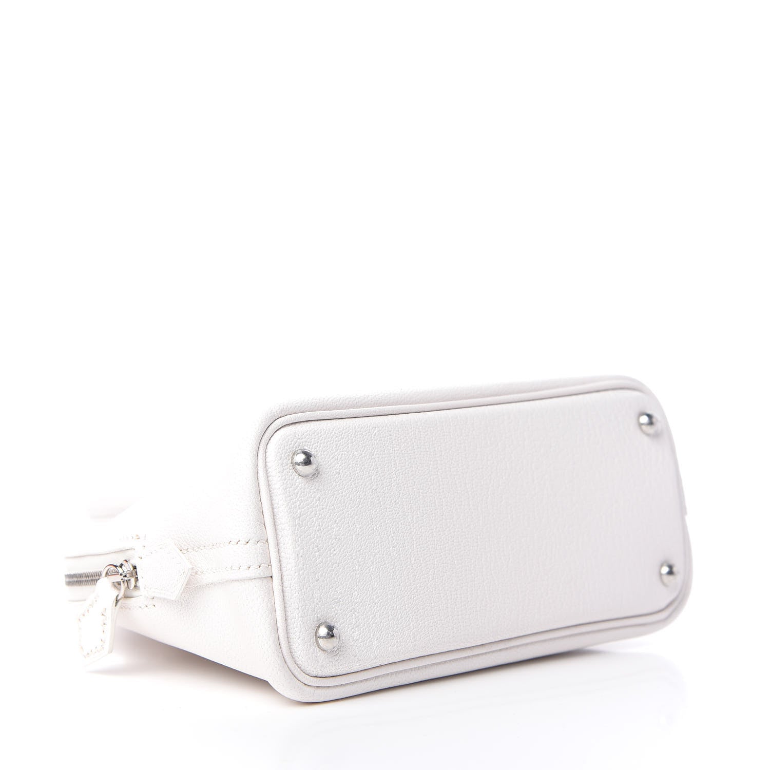 Hermes Chevre Mysore Mini 1923 Bolide White 4 of 10