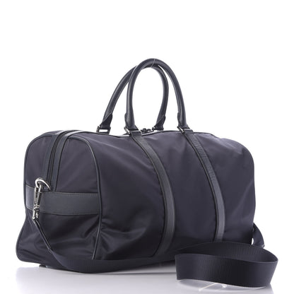Prada Tessuto Nylon Saffiano Viaggio Duffle Baltico 2 of 11