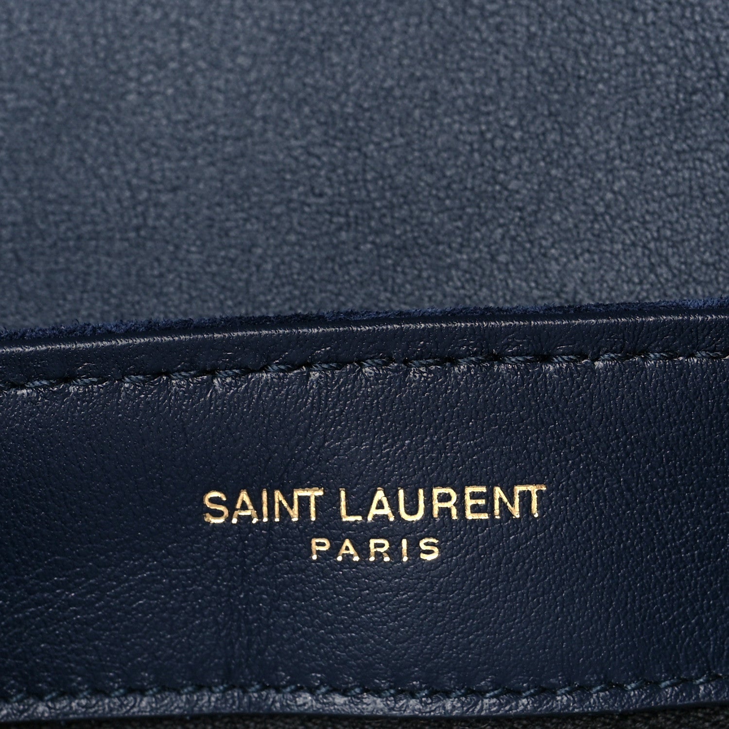 Saint Laurent Suede Toy Loulou Shoulder Bag Deep Marine 6 of 9