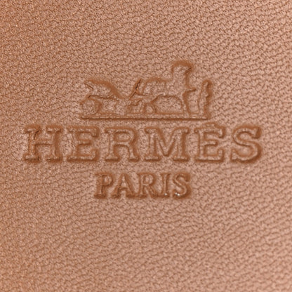 Hermes Calfskin Cork Eze 30 Sandals 37 Naturel 9 of 11