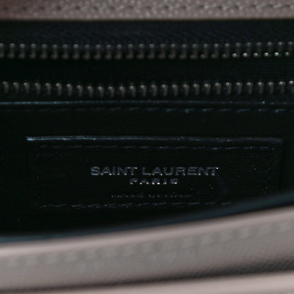 Saint Laurent Grain De Poudre Monogram Cassandra Clasp Bag Marble Pink 7 of 12