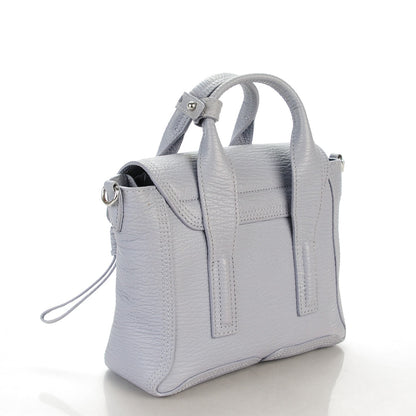 3.1 Phillip Lim 3.1 Textured Calfskin Mini Pashli Satchel Lilac 3 of 7