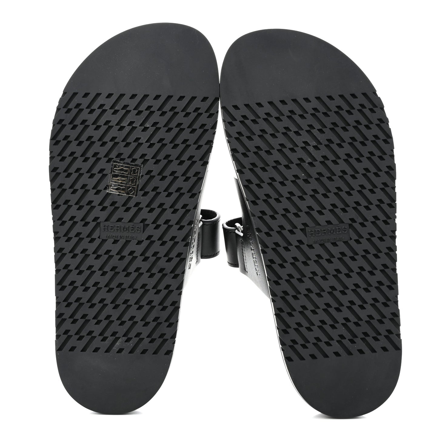 Calfskin Womens Chypre Sandals 37.5 Black