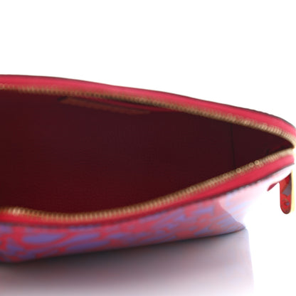 Louis Vuitton Patent Sweet Monogram Cosmetic Pouch Rose Indien 4 of 10