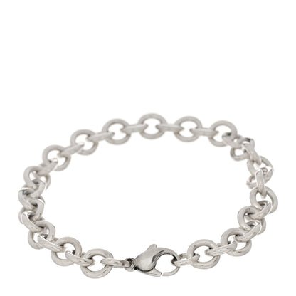 Tiffany Sterling Silver Round Chain Link Bracelet 2 of 3