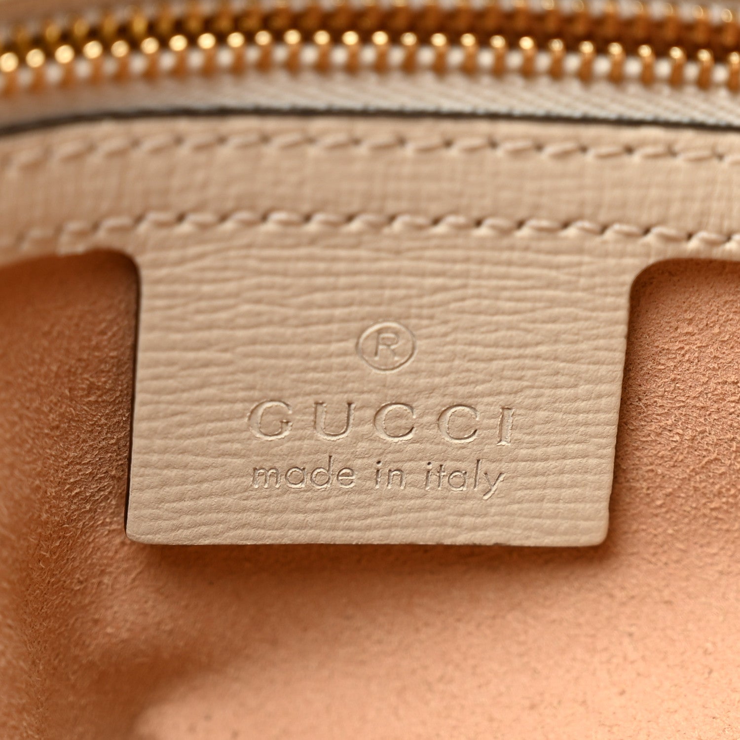 Gucci GG Supreme Monogram Small Horsebit 1955 Shoulder Bag Beige Mystic White 6 of 12
