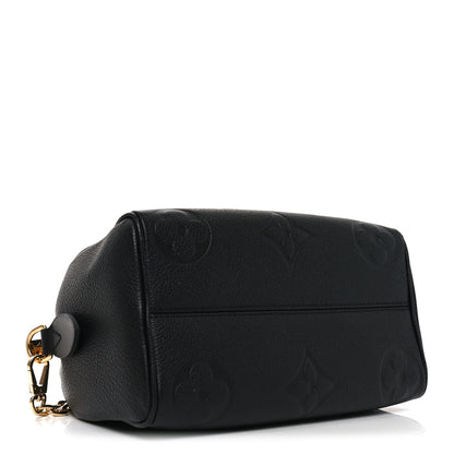 Louis Vuitton Empreinte Monogram Giant Speedy Bandouliere 20 Black 4 of 9