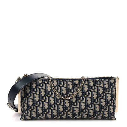Christian Dior Oblique Dior Club Bag Blue 1 of 10