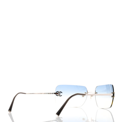 Chanel Metal Crystal CC Logo Sunglasses 4017-D 5 of 9