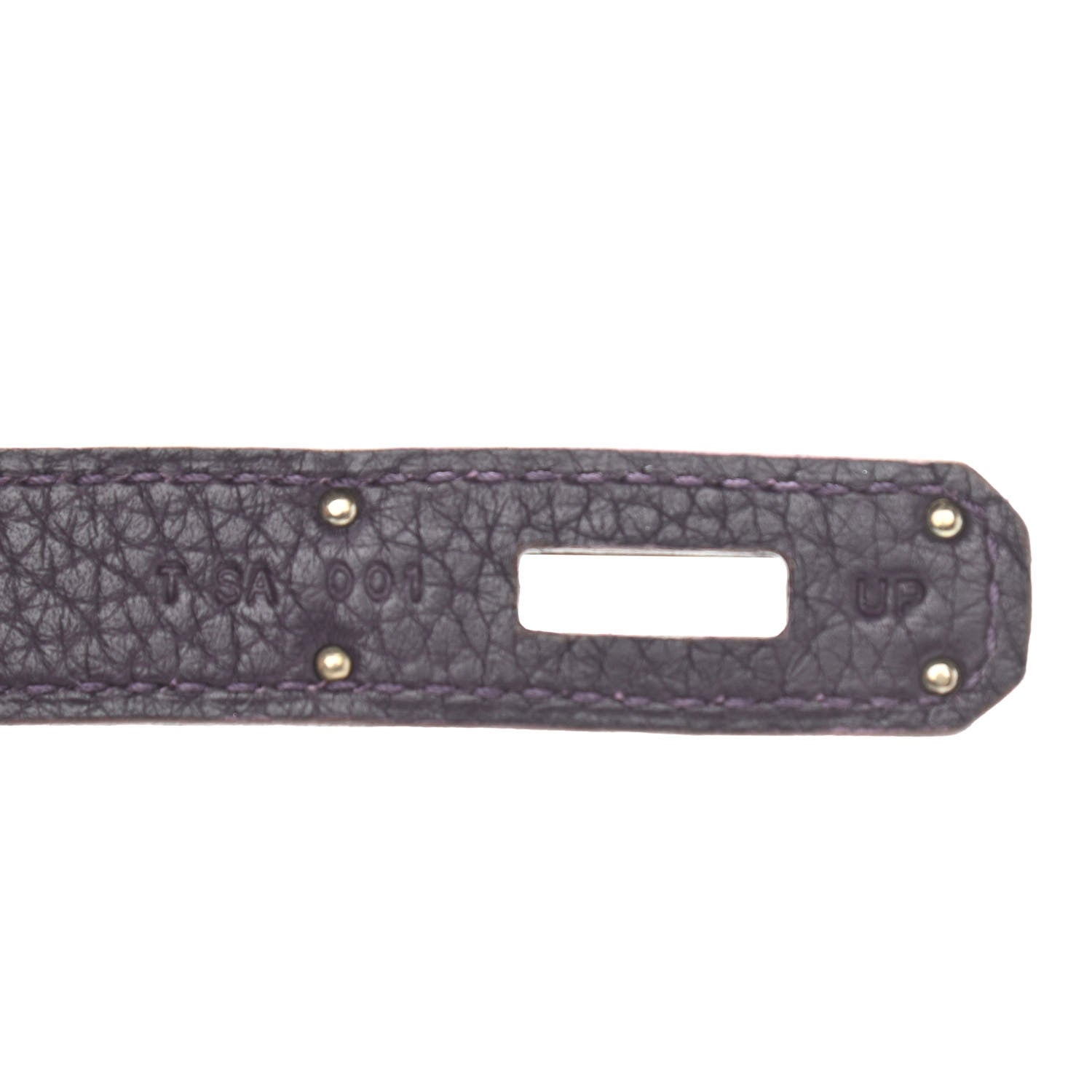 Hermes Taurillon Clemence Jypsiere 28 Raisin 7 of 11