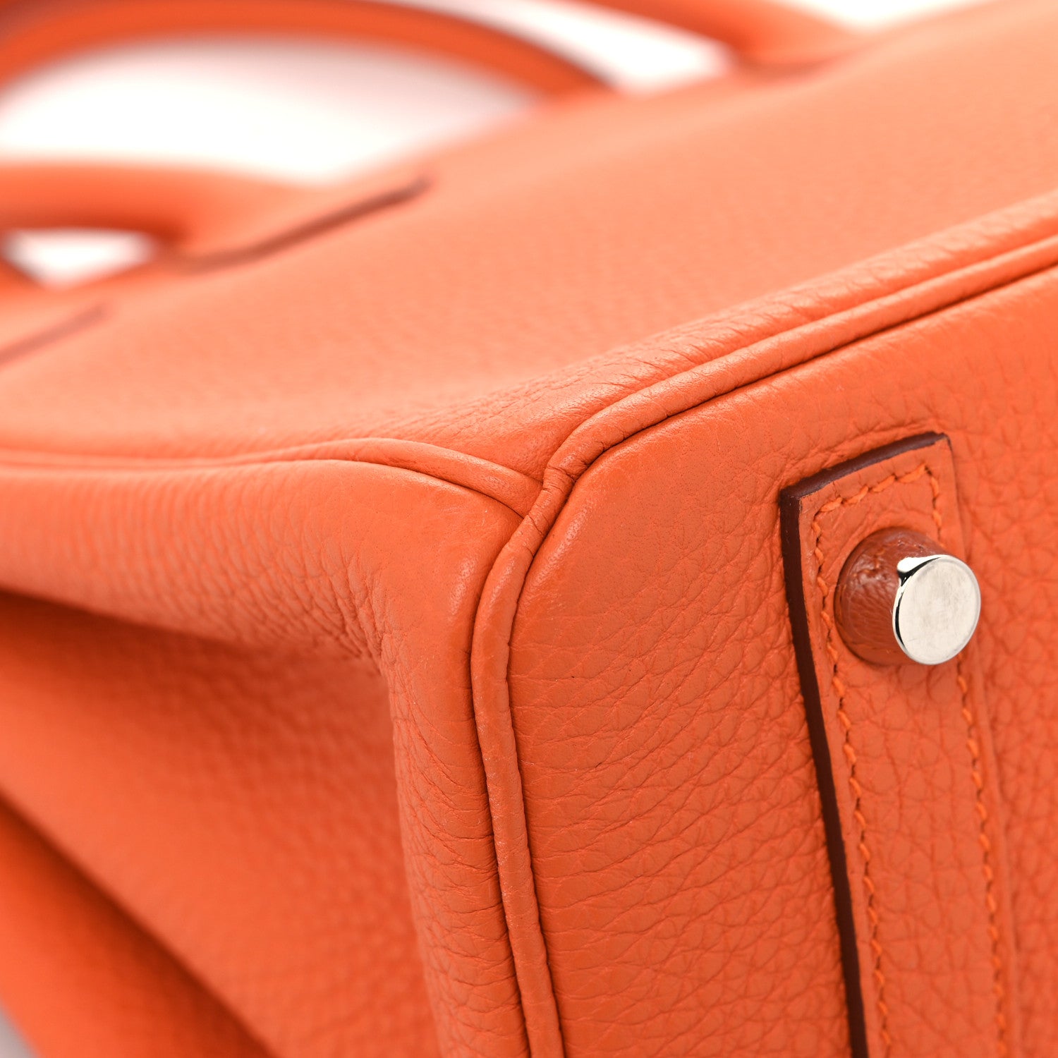Hermes Togo Birkin 30 Orange 11 of 14