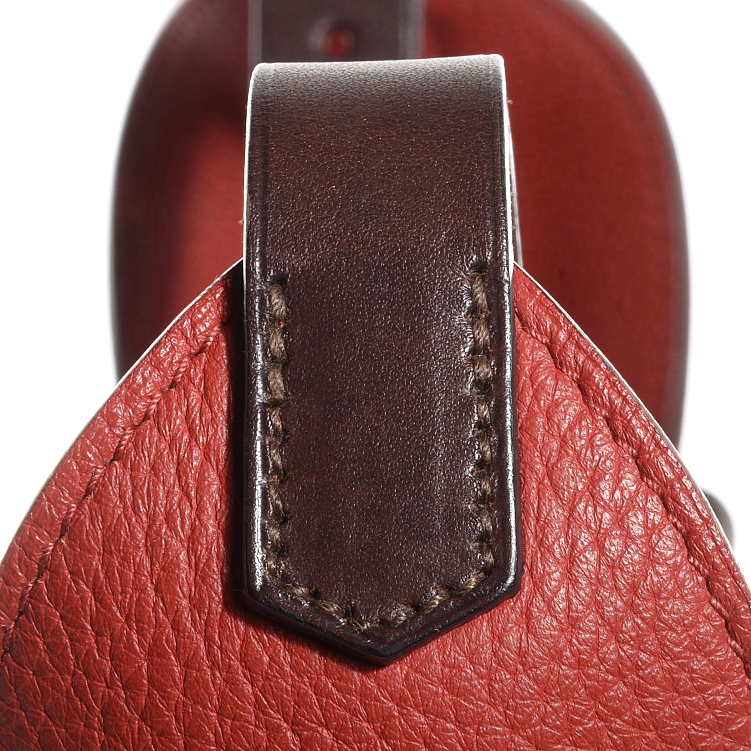 Hermes Taurillon Clemence Marwari PM Rouge Venetian 8 of 11