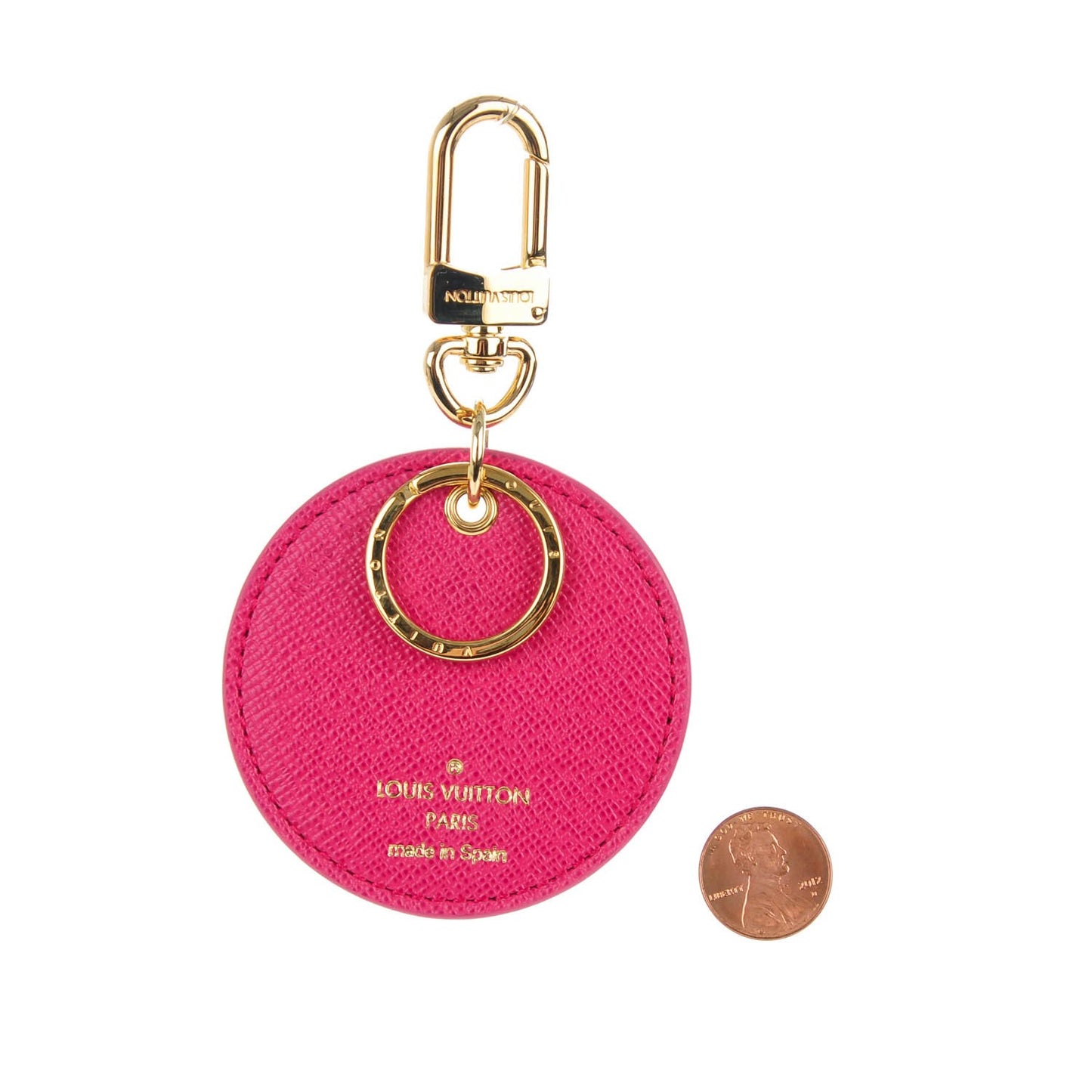 Damier Ebene Illustre Posies Bag Charm