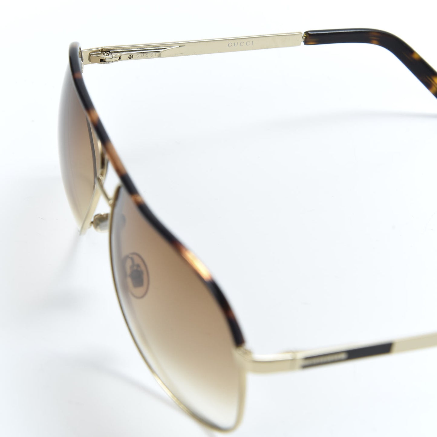 Aviator Sunglasses GG0014S Tortoise