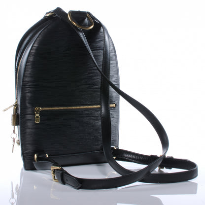 Louis Vuitton Epi Mabillon Backpack Black 3 of 7