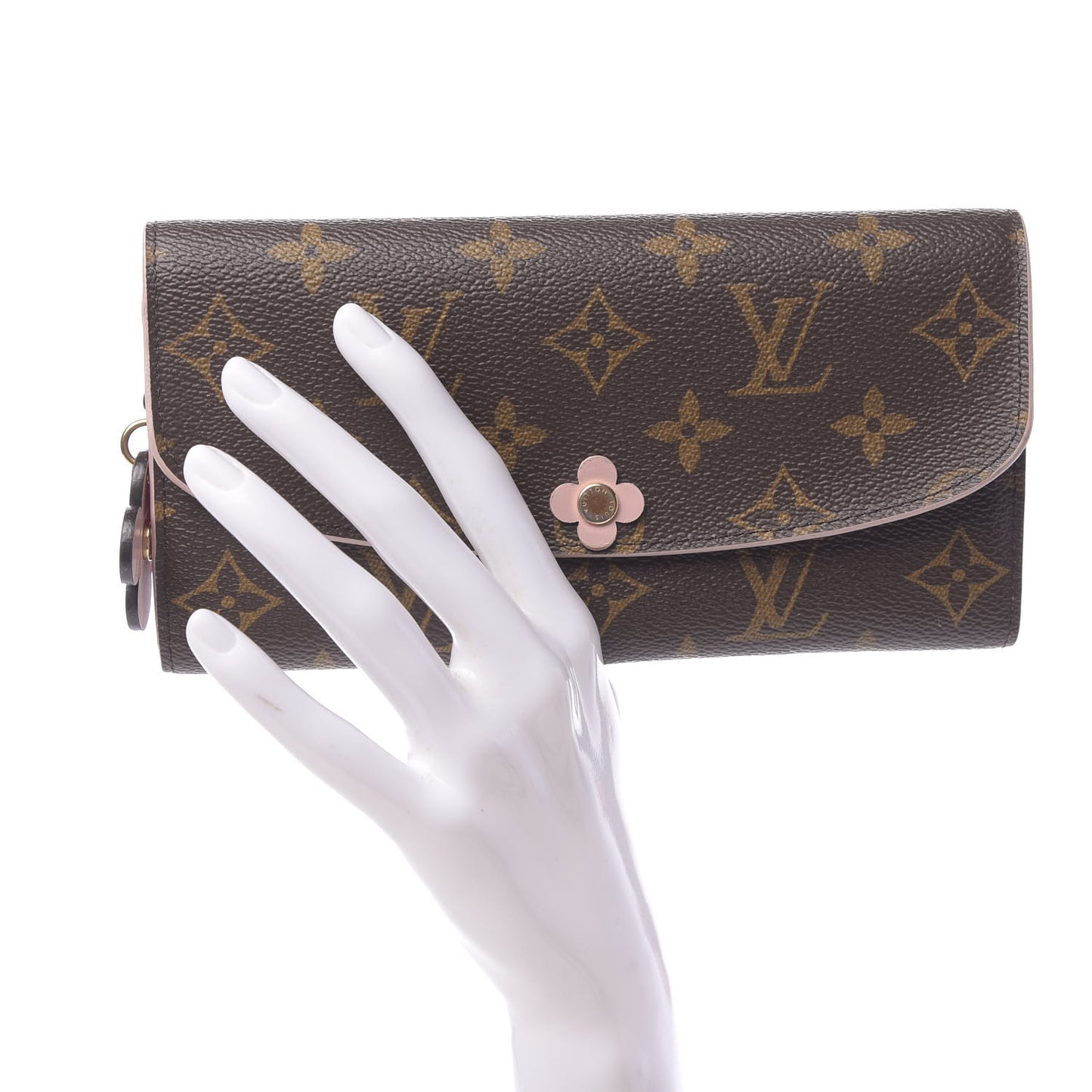 Monogram Bloom Flower Emilie Wallet