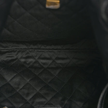 Chanel Shiny Calfskin Quilted Small Chanel 22 Black 6 of 12