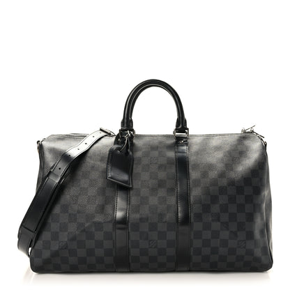 Louis Vuitton Damier Graphite Keepall Bandouliere 45 1 of 9