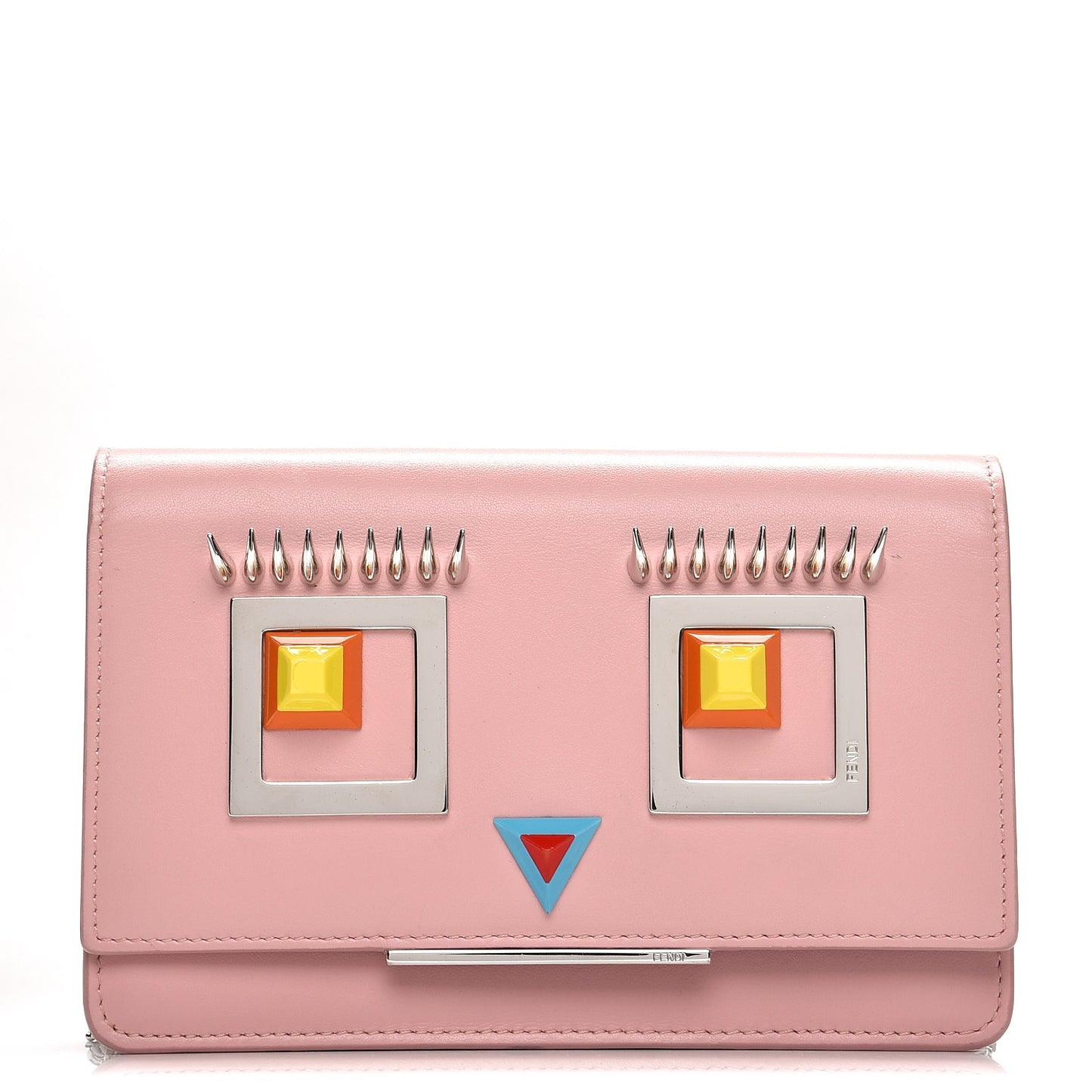 Vitello Century Hypnoteyes Tube Wallet On Chain Bubblegum