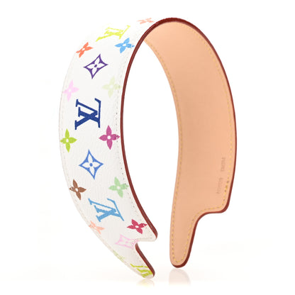Louis Vuitton LV X TM Monogram  Multicolor Headband White 4 of 7