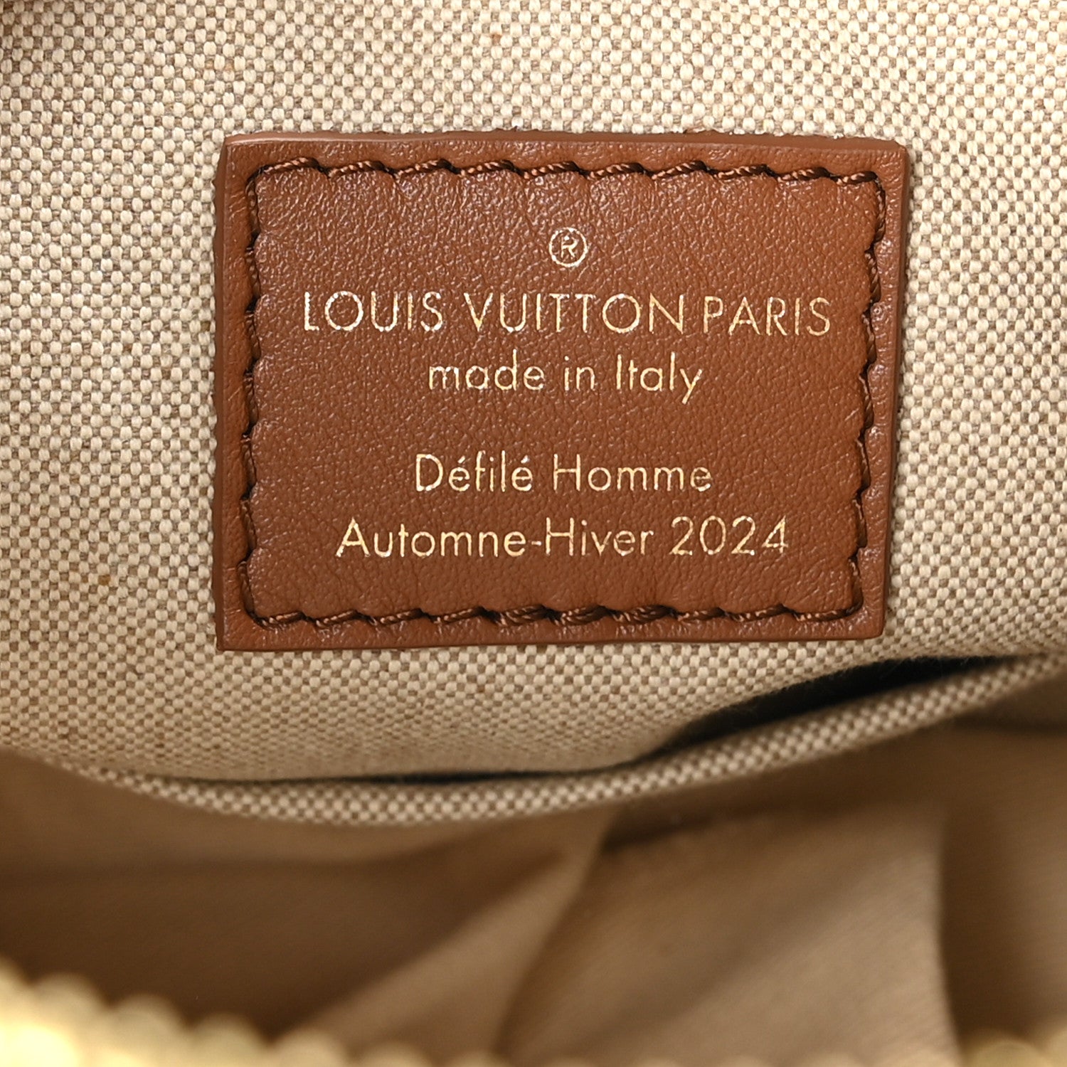 Louis Vuitton Supple Calfskin Embossed Virginia Cowboy Speedy Bandouliere Brown 6 of 9