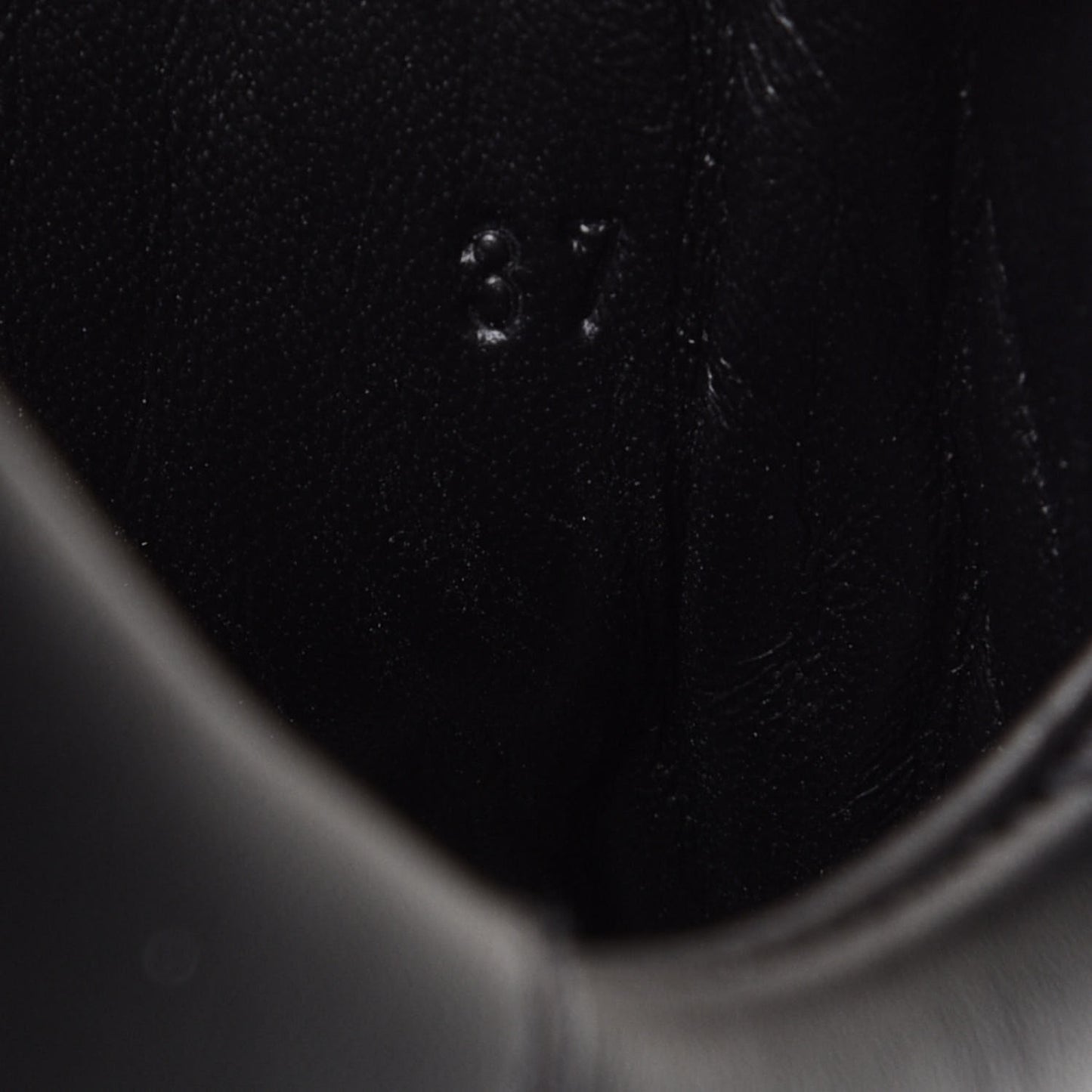 Calfskin Day Sneakers 37 Black