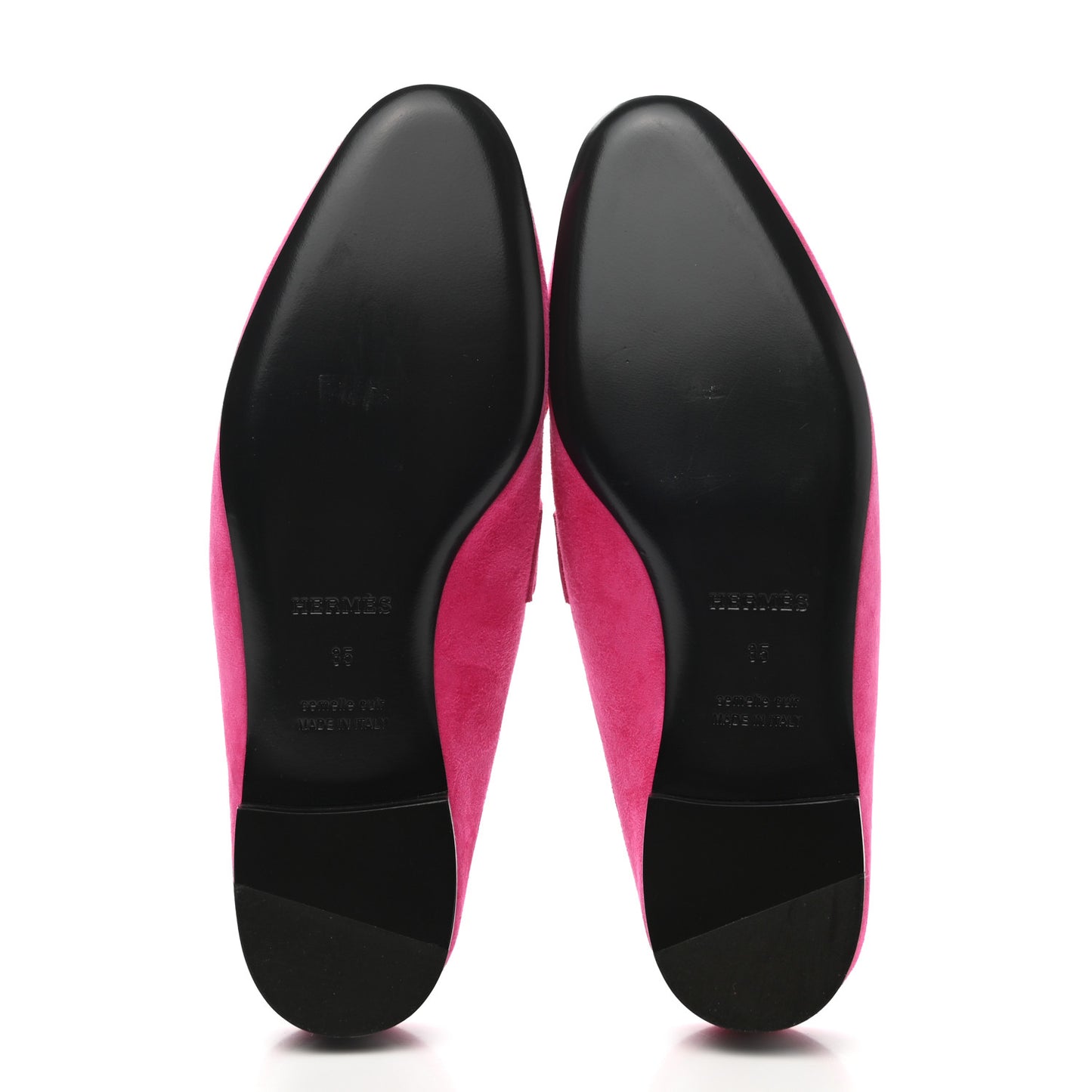 Suede Goatskin Rivoli Mules 35 Rose Azalee