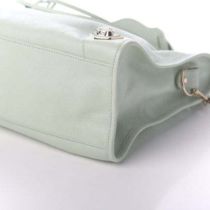 Balenciaga Chevre Gold Metallic Edge Hardware City Vert Anis 7 of 10