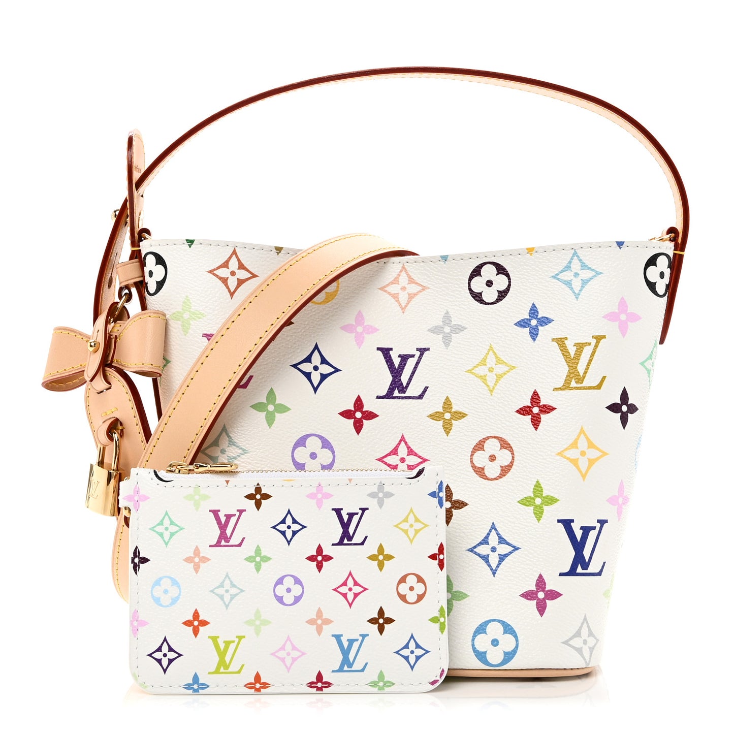 LV x TM Monogram Multicolor All In BB White